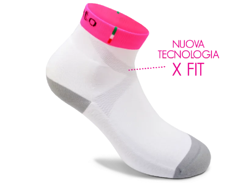 Fashion Gelattto FITNESS GO WHITEFUXI WHITE/FUXIA