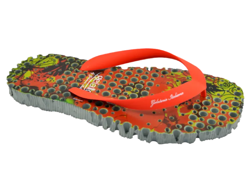 Flash Sale Gelattto MERINGA MAN FLOWER REDGREY RED/GREY